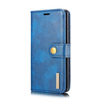 DG.MING Crazy Horse Texture Flip Detachable Magnetic Leather Case for Samsung Galaxy S10, with Holder & Card Slots & Wallet, Galaxy S10, For Samsung Galaxy S10