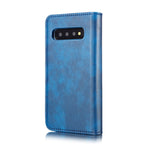 DG.MING Crazy Horse Texture Flip Detachable Magnetic Leather Case for Samsung Galaxy S10, with Holder & Card Slots & Wallet, Galaxy S10, For Samsung Galaxy S10