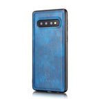 DG.MING Crazy Horse Texture Flip Detachable Magnetic Leather Case for Samsung Galaxy S10, with Holder & Card Slots & Wallet, Galaxy S10, For Samsung Galaxy S10