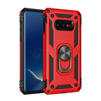 Sergeant Armor Shockproof TPU + PC Protective Case for Galaxy S10e, with 360 Degree Rotation Holder, For Galaxy S10e For Galaxy S10e Red