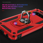 Sergeant Armor Shockproof TPU + PC Protective Case for Galaxy S10 Plus, with 360 Degree Rotation Holder, For Galaxy S10 Plus