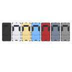 Shockproof PC + TPU Case for Galaxy S10, with Holder, For Samsung Galaxy S10