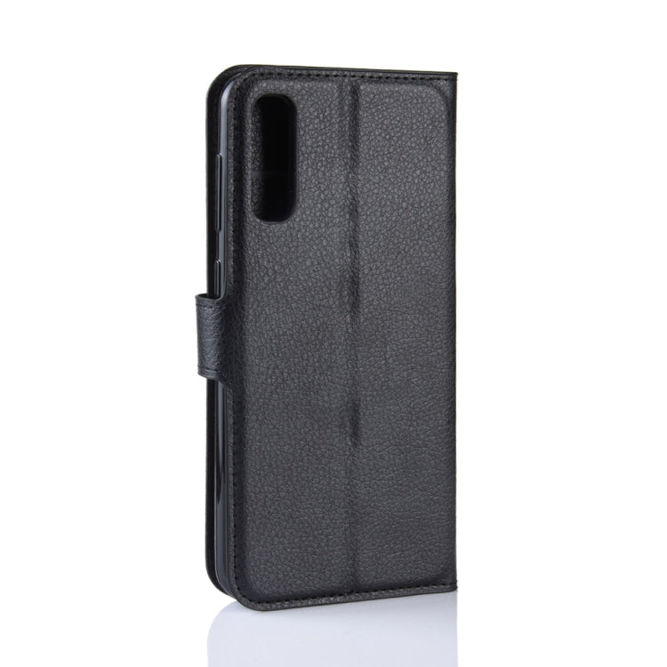 Litchi Texture Horizontal Flip Leather Case for Galaxy A50, with Wallet & Holder & Card Slots, For Galaxy A50 (1), For Galaxy A50 (1)