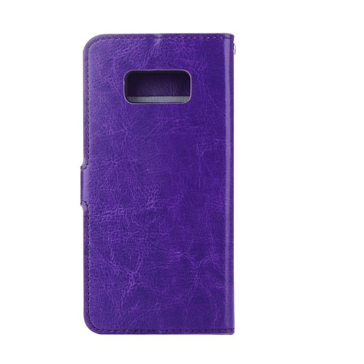 For Galaxy S8 Retro Crazy Horse Texture Horizontal Flip Leather Case with Holder & Card Slots & Wallet & Photo Frame, For Samsung Galaxy S8, For Galaxy S8, Galaxy S8