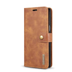 DG.MING for Galaxy Note 8 Crazy Horse Texture Horizontal Flip Detachable Magnetic Protective Case with Holder & Card Slots & Wallet, Galaxy Note 8