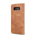 DG.MING for Galaxy Note 8 Crazy Horse Texture Horizontal Flip Detachable Magnetic Protective Case with Holder & Card Slots & Wallet, Galaxy Note 8