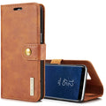 DG.MING for Galaxy S8 Crazy Horse Texture Horizontal Flip Detachable Magnetic Protective Case with Holder & Card Slots & Wallet, Galaxy S8 Galaxy S8 Brown