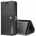 DG.MING for Galaxy S9 Crazy Horse Texture Horizontal Flip Detachable Magnetic Protective Case with Holder & Card Slots & Wallet, Galaxy S9 Galaxy S9 Black