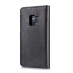 DG.MING for Galaxy S9 Crazy Horse Texture Horizontal Flip Detachable Magnetic Protective Case with Holder & Card Slots & Wallet, Galaxy S9