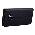 For Galaxy A8 (2018) Business Style Oil Wax Texture Horizontal Flip Leather Case with Holder & Card Slots & Wallet, For Galaxy A8 (2018)