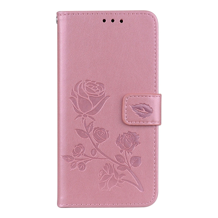 For Galaxy S9 Rose Embossed Horizontal Flip Environmental PU Leather Case with Holder & Card Slots & Wallet, For Samsung Galaxy S9