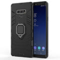 PC + TPU Shockproof Protective Case with Magnetic Ring Holder For Galaxy Note9, For Galaxy Note9 For Galaxy Note9 Black