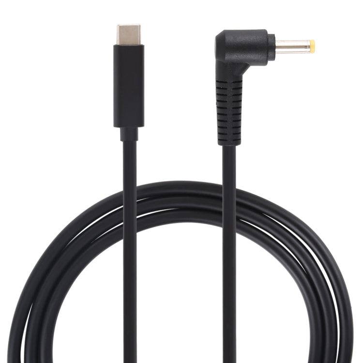 USB-C / Type-C to 4.0 x 1.7mm Laptop Power Charging Cable, Cable Length: about 1.5m, Type-C to 4.0 x 1.7mm – Data Transmission Type-C to 4.0 x 1.7mm