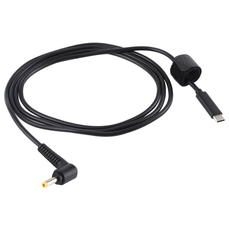 USB-C / Type-C to 4.0 x 1.7mm Laptop Power Charging Cable, Cable Length: about 1.5m, Type-C to 4.0 x 1.7mm – Data Transmission