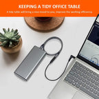 USB-C / Type-C to 4.0 x 1.7mm Laptop Power Charging Cable, Cable Length: about 1.5m, Type-C to 4.0 x 1.7mm – Data Transmission