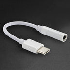 12.5cm USB-C / Type-C Male to 3.5mm Audio Female Adapter Converter, 12.5cm Type-C to 3.5mm – Durable Build, Easy to Use