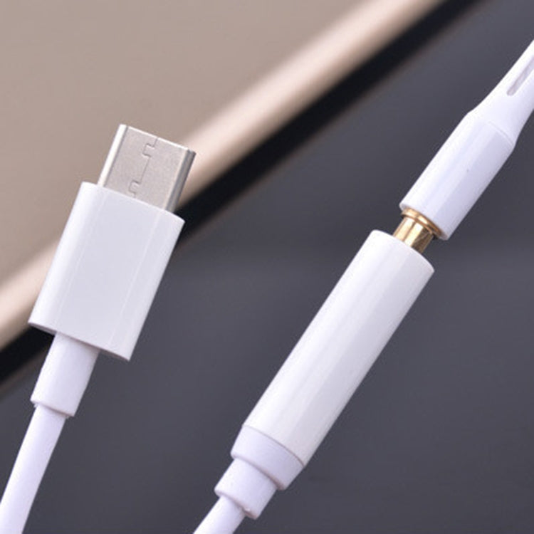12.5cm USB-C / Type-C Male to 3.5mm Audio Female Adapter Converter, 12.5cm Type-C to 3.5mm – Durable Build, Easy to Use