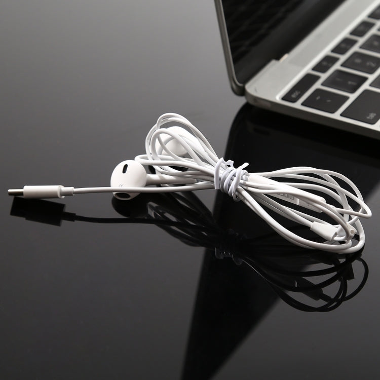 M25 USB-C / Type-C Interface Stereo Dynamic Bass Earphone with Mic – Durable Build, Easy to Use