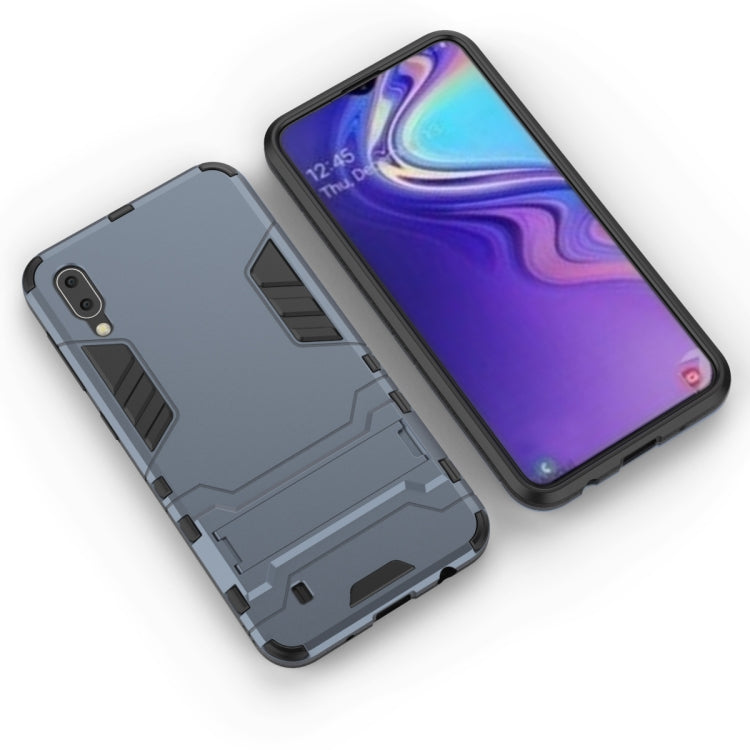 Shockproof PC + TPU Case for Galaxy M10, with Holder, For Samsung Galaxy M10
