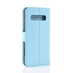 Litchi Texture Horizontal Flip Leather Case for Galaxy S10 6.1, with Wallet & Holder & Card Slots, Galaxy S10, For Galaxy S10