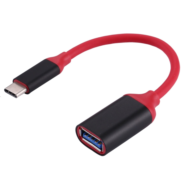 15cm Aluminum Alloy Head USB-C / Type-C 3.1 Male to USB 3.0 Female OTG Converter Adapter Cable – Aluminum Alloy Default Title