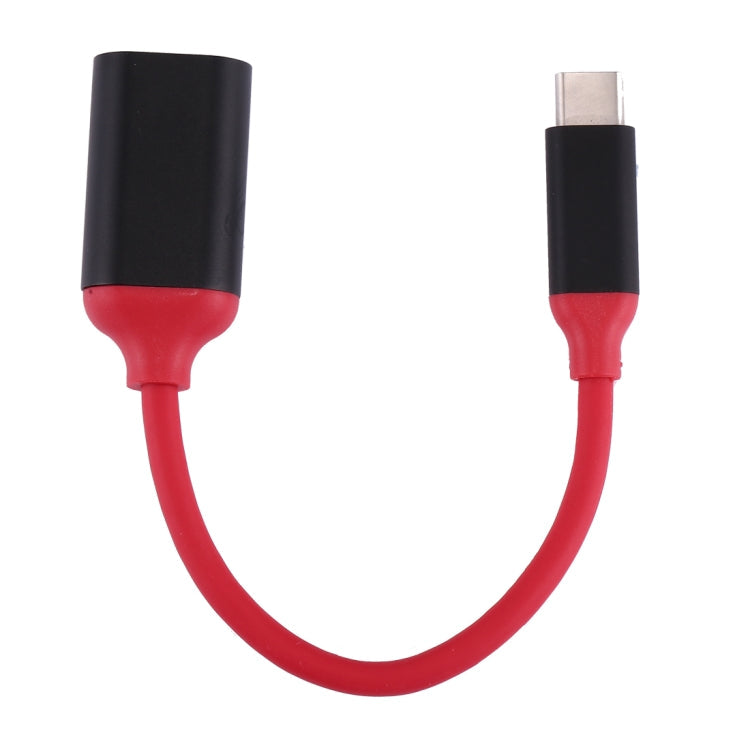 15cm Aluminum Alloy Head USB-C / Type-C 3.1 Male to USB 3.0 Female OTG Converter Adapter Cable – Aluminum Alloy
