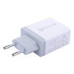 XHF30W 3 QC3.0 USB Fast Charging Wall Charger, EU Plug, EU Plug – Fast Charging, TPU