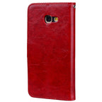 For Samsung Galaxy A5 (2017) Business Style Oil Wax Texture Horizontal Flip Leather Case with Holder & Card Slots & Wallet, For Galaxy A5 (2017)