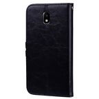 For Galaxy J3 (2017) / J330 (EU Version) Business Style Oil Wax Texture Horizontal Flip Leather Case with Holder & Card Slots & Wallet, For Galaxy J3 (2017) / J330 (EU Version)
