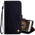 For Galaxy J3 (2017) / J330 (EU Version) Business Style Oil Wax Texture Horizontal Flip Leather Case with Holder & Card Slots & Wallet, For Galaxy J3 (2017) / J330 (EU Version) For Galaxy J3 (2017) J330 (EU Version) Black