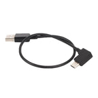 30cm USB to USB-C / Type-C Right Angle Data Connector Cable for DJI SPARK / MAVIC PRO / Phantom 3 & 4 / Inspire 1 & 2, USB to USB-C / Type-C – Durable Build, Easy to Use
