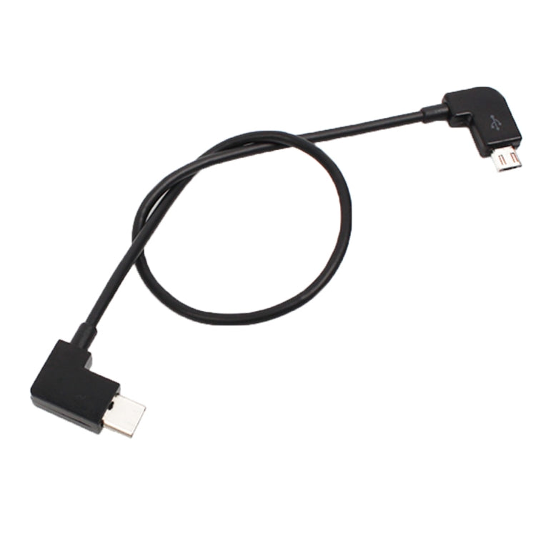 30cm Micro USB to USB-C / Type-C Converting Data Cable Connector for DJI MAVIC PRO & SPARK Remote Controller, Smartphones, Tablets, Micro USB to USB-C / Type-C Micro USB to USB-C Type-C