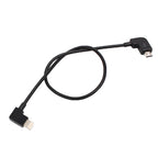 30cm Micro USB to 8 Pin Converting Data Cable Connector for DJI MAVIC PRO & SPARK & Mavic 2 Pro & Mavic 2 Zoom Remote Controller, iPhone, iPad, Micro USB to 8 Pin Micro USB to 8 Pin