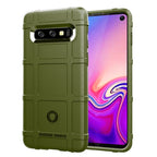 Full Coverage Shockproof TPU Case for Galaxy S10, For Galaxy S10 For Galaxy S10 Army Green