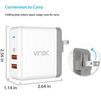 For iPhone/iPad, Galaxy S7/S6/Edge/Plus, Mi5 etc, US Plug – Durable Build, Easy to Use