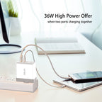 For iPhone/iPad, Galaxy S7/S6/Edge/Plus, Mi5 etc, US Plug – Durable Build, Easy to Use