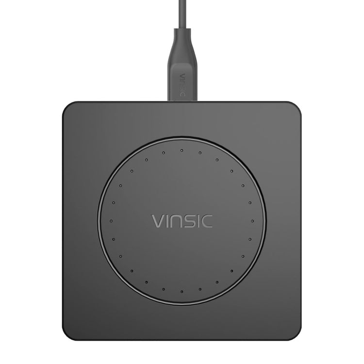Vinsic 5V 1A Output Qi Standard Portable Wireless Charger Pad, Vinsic – Wireless Charging, TPU