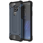 For Galaxy S9+ TPU + PC 360 Degree Protection Shockproof Protective Back Case, For Galaxy S9+, For Samsung Galaxy S9+ For Galaxy S9+ Navy Blue