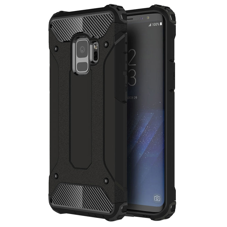 For Galaxy S9 TPU + PC 360 Degree Protection Shockproof Protective Back Case, For Galaxy S9, For Samsung Galaxy S9 For Galaxy S9 Black
