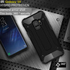 For Galaxy S9 TPU + PC 360 Degree Protection Shockproof Protective Back Case, For Galaxy S9, For Samsung Galaxy S9