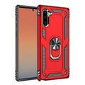 Armor Shockproof TPU + PC Protective Case for Galaxy Note10 / Note10 5G, with 360 Degree Rotation Holder, For Galaxy Note 10 For Galaxy Note 10 Red