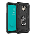 Armor Shockproof TPU + PC Protective Case for Galaxy J6 (2018), with 360 Degree Rotation Holder, For Galaxy J6 (2018) For Galaxy J6 (2018) Black