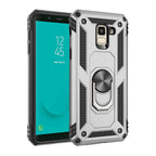 Armor Shockproof TPU + PC Protective Case for Galaxy J6 (2018), with 360 Degree Rotation Holder – Shockproof, TPU, For Galaxy J6 (2018)