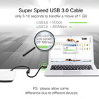 Ugreen 3m USB 3.0 Male to Female Data Sync Super Speed Transmission Extension Cord Cable, Length: 3m – Durable Build, Easy to Use