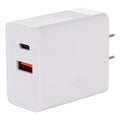 24W PD + QC3.0 Fast Charger Power Adapter Plug Adapter US Plug, 24W US Plug 24W US Plug