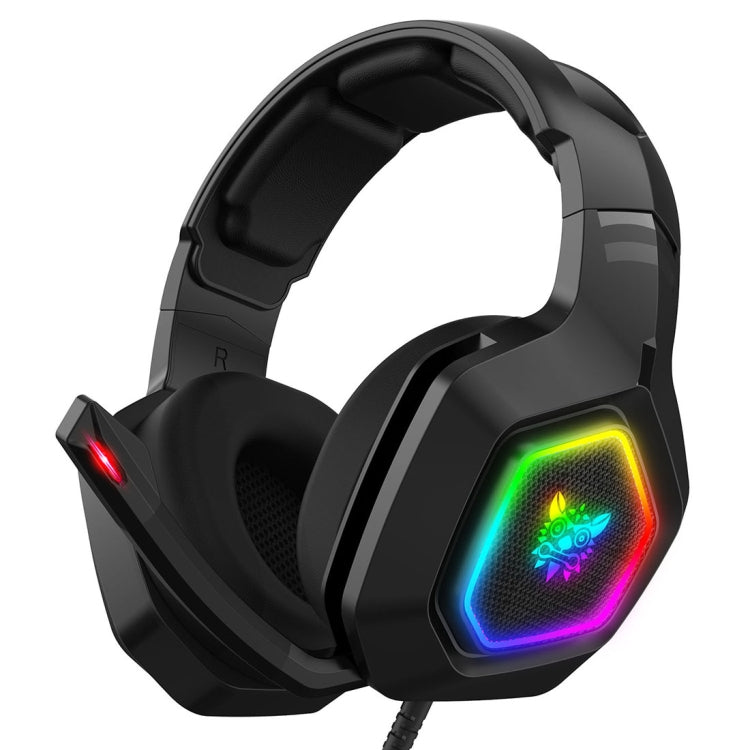 ONIKUMA K10 3.5mm Computer Games Wired Headset with RGB LED Light, K10 – Durable Build, Easy to Use K10