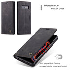 CaseMe-013 Multifunctional Retro Frosted Horizontal Flip Leather Case for Galaxy S10 Plus, with Card Slot & Holder & Wallet, For Galaxy S10 Plus