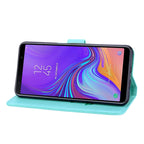 Rose Embossed Horizontal Flip PU Leather Case for Samsung Galaxy A7 (2018) , with Holder & Card Slots & Wallet – Card Slot, Flip, Leather, For Samsung Galaxy A7 (2018)