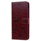 Rose Embossed Horizontal Flip PU Leather Case for Samsung Galaxy J4 Plus, with Holder & Card Slots & Wallet, For Samsung Galaxy J4 Plus