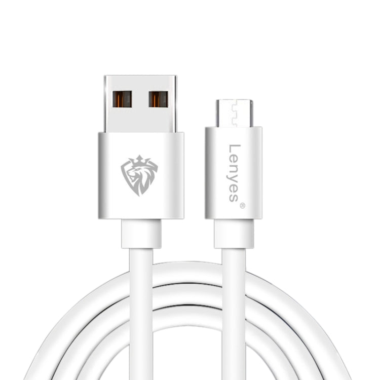Lenyes LC701 1.5m 2.4A Output USB to Micro USB PVC Data Sync Fast Charging Cable, 1.5m Micro USB – Wear-resistant, Fast Charging, TPU
